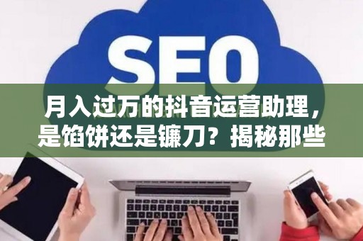 月入过万的抖音运营助理,是馅饼还是镰刀?揭秘那些不为人知的坑! 月入过万的抖音运营助理,是馅饼还是镰刀?揭秘那些不为人知的坑!
